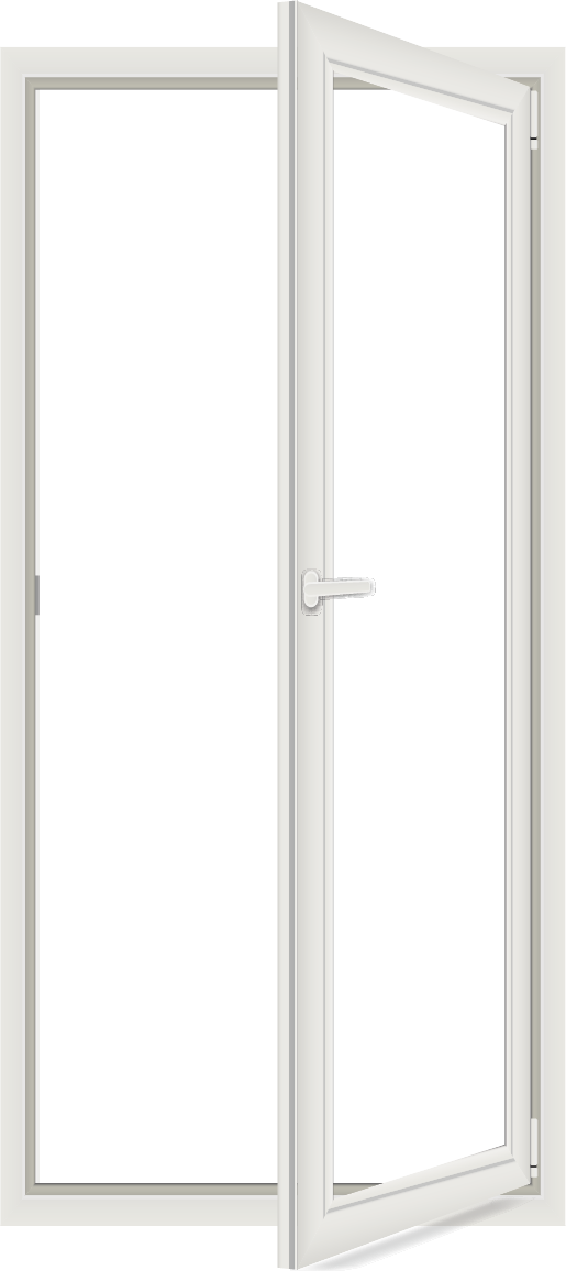 Ouvrant à la française à 1 vantail