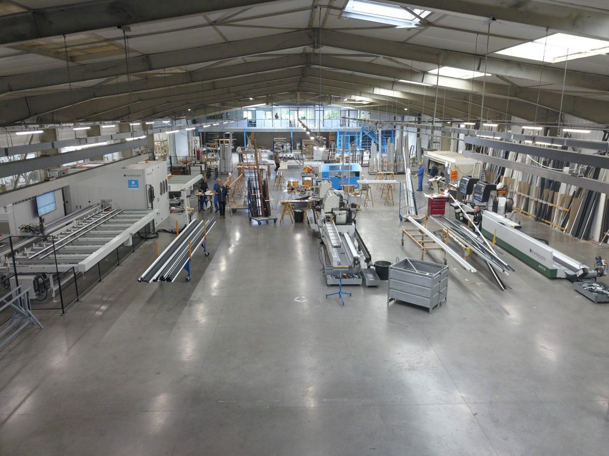 capacité de production Gauthier Menuiseries