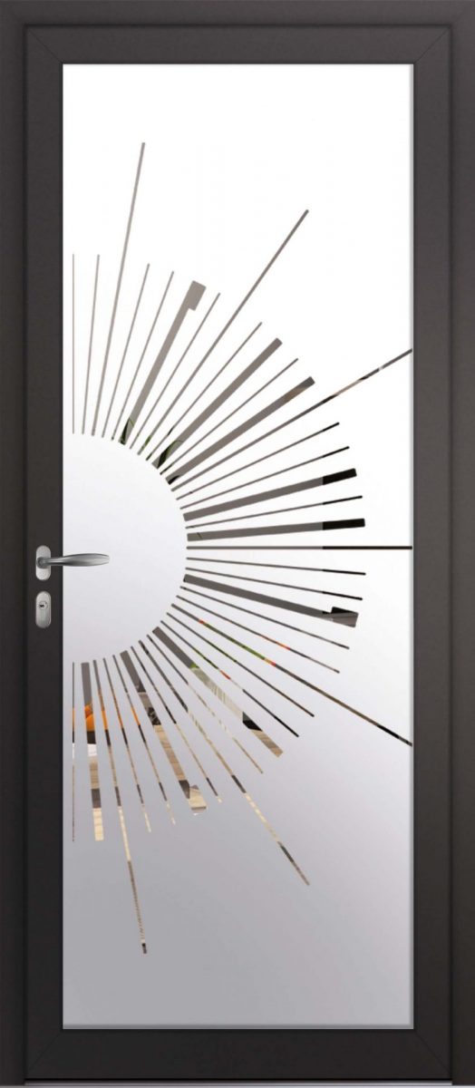 porte vitée aluminium