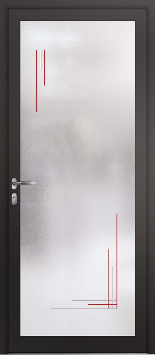 porte vitrée aluminium