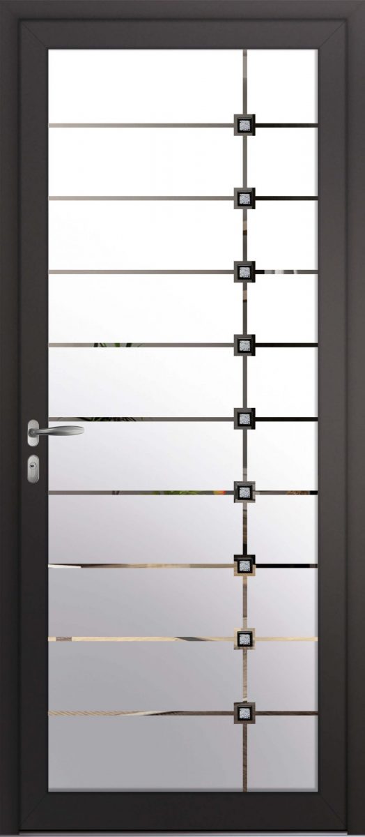 porte vitrée aluminium