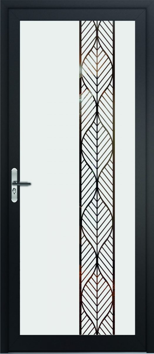 porte vitrée design économique