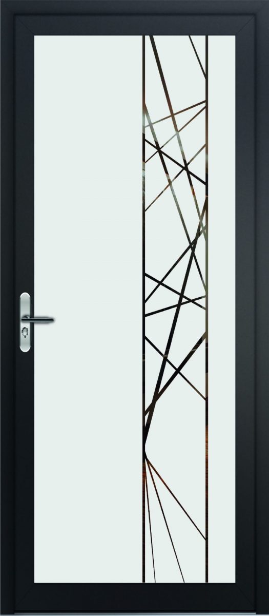 porte vitrée design économique