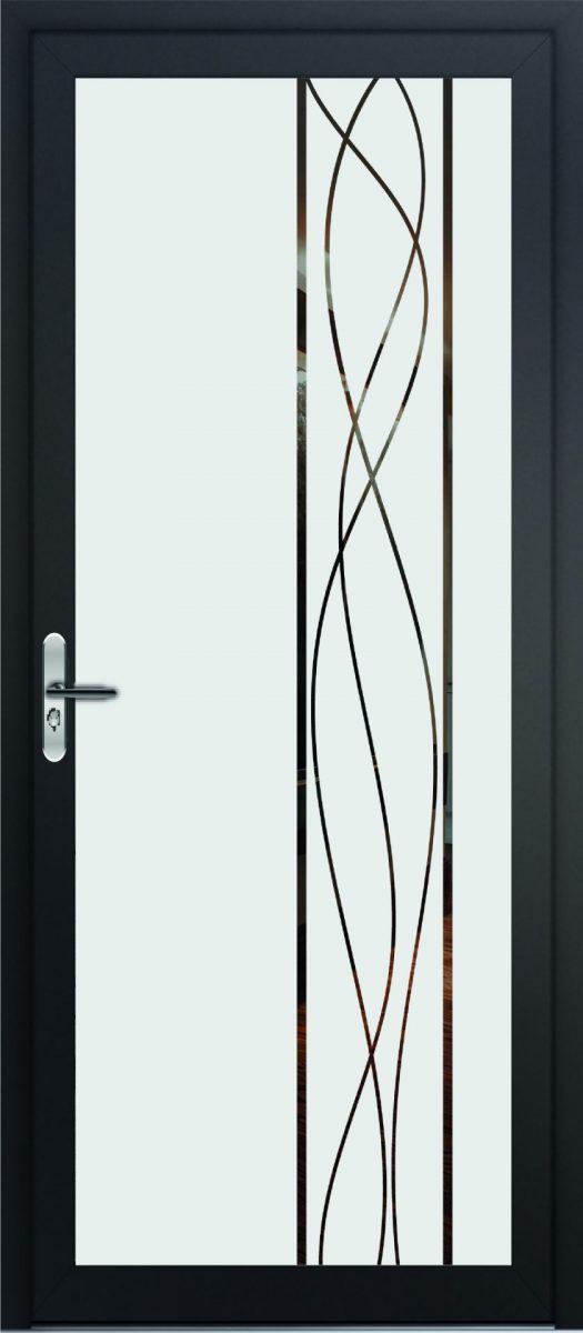 porte vitrée design économique