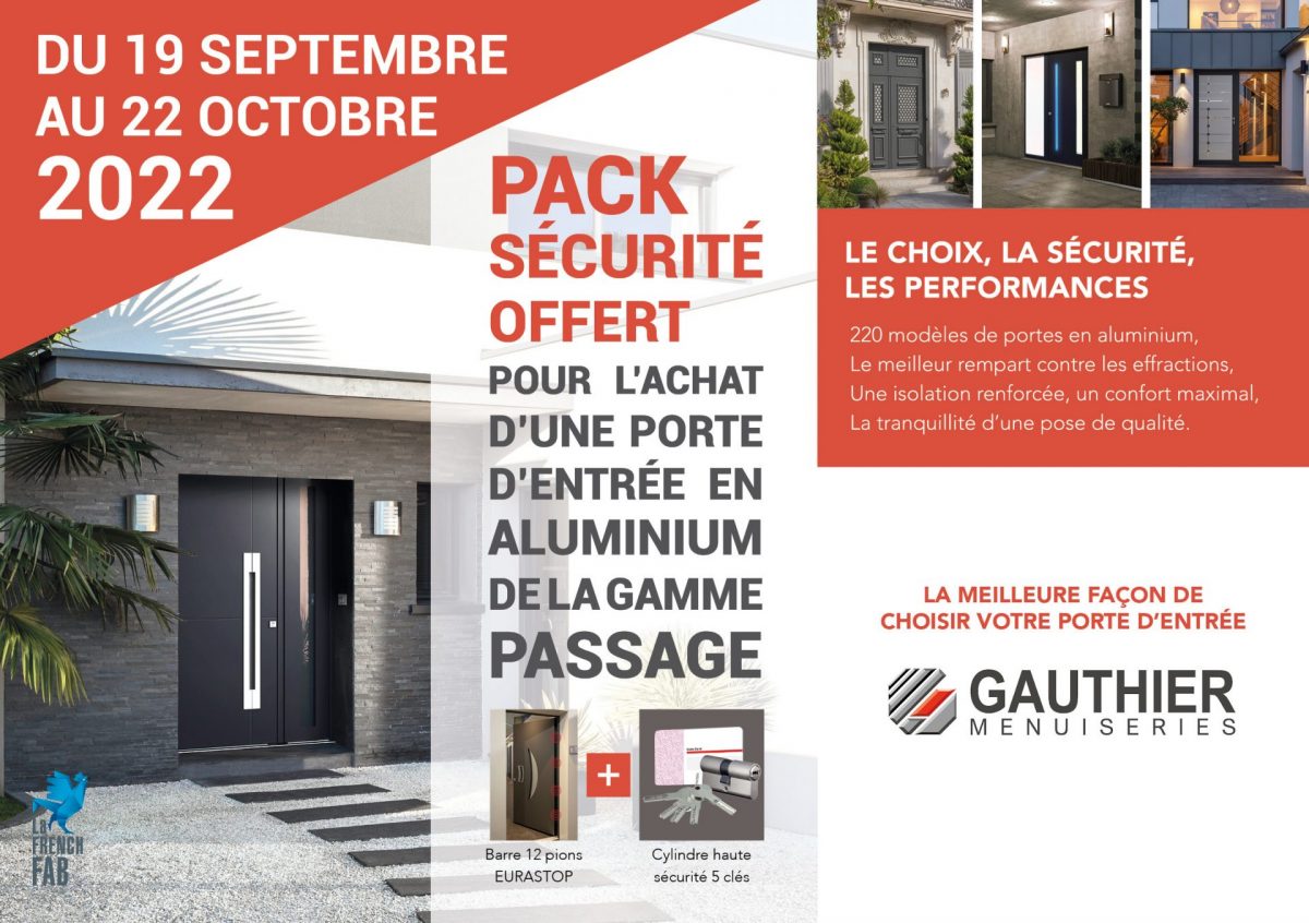 Offre porte d'entrée