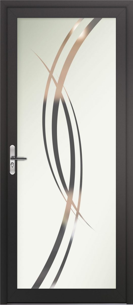 porte aluminium vitrée