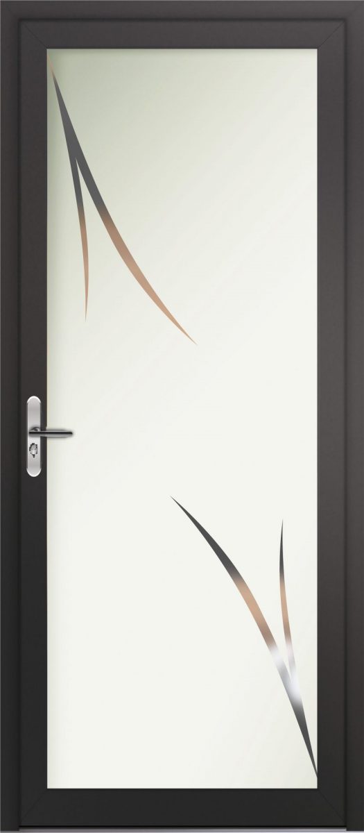 porte aluminium vitrée