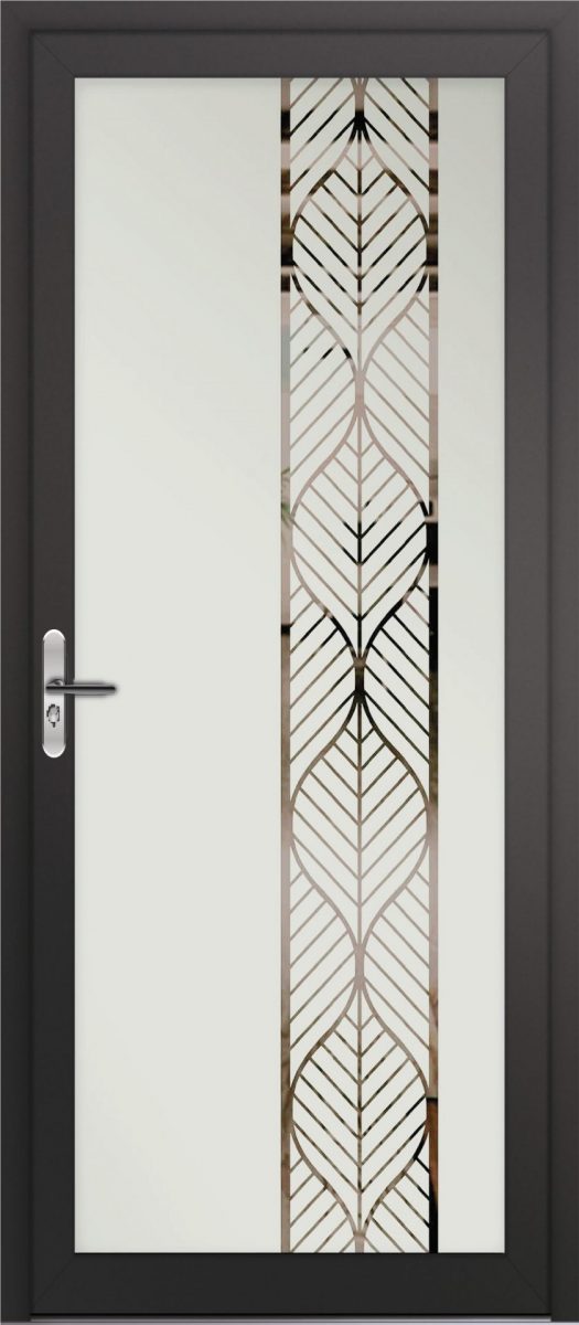 porte aluminium vitrée
