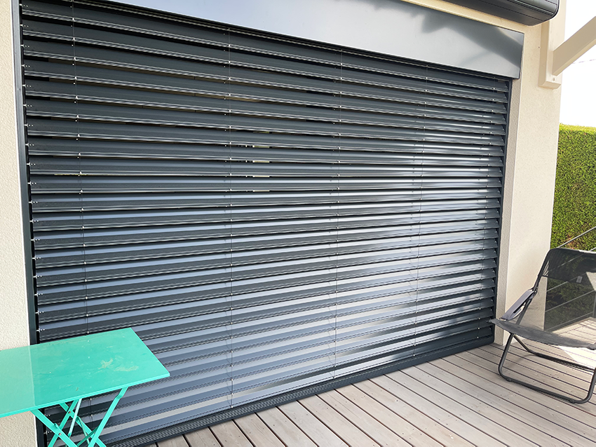 brise soleil à lames orientables