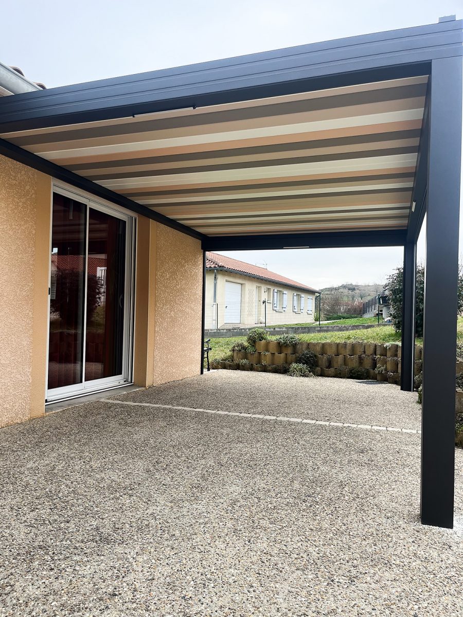 pergola à lames orientables