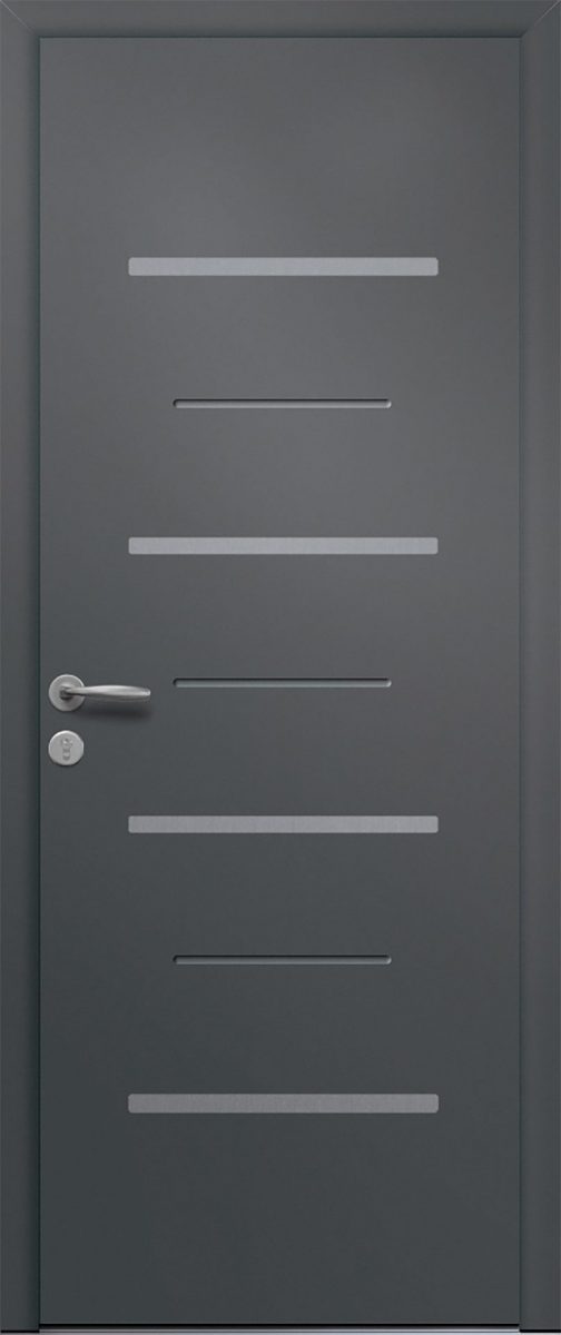 Porte d'entrée moderne