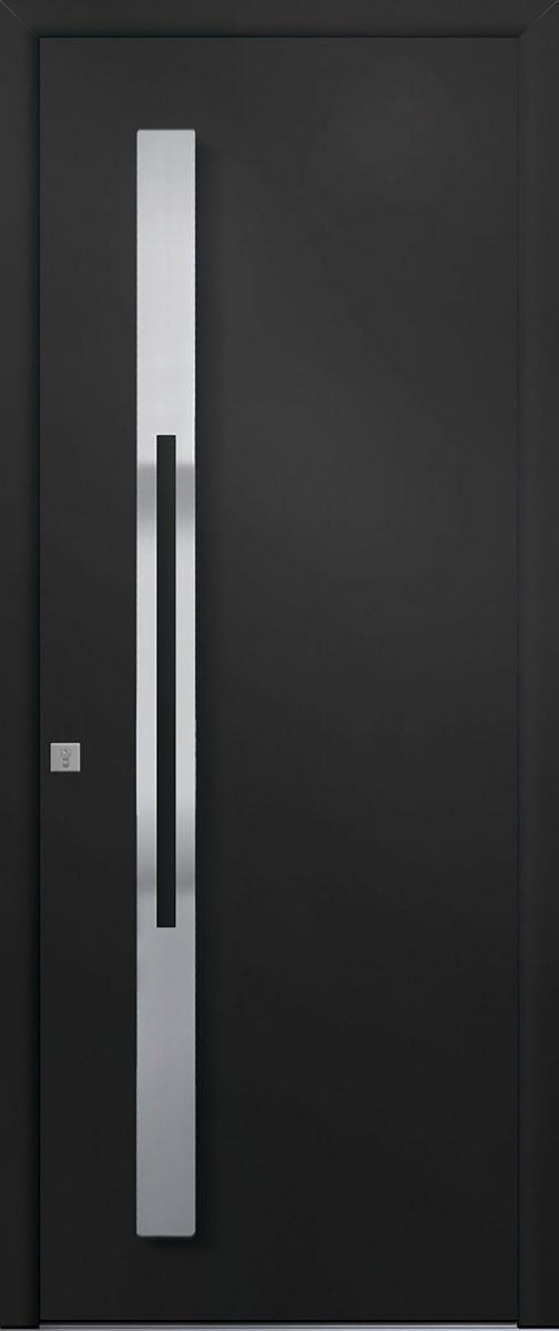 Porte d'entrée design alu