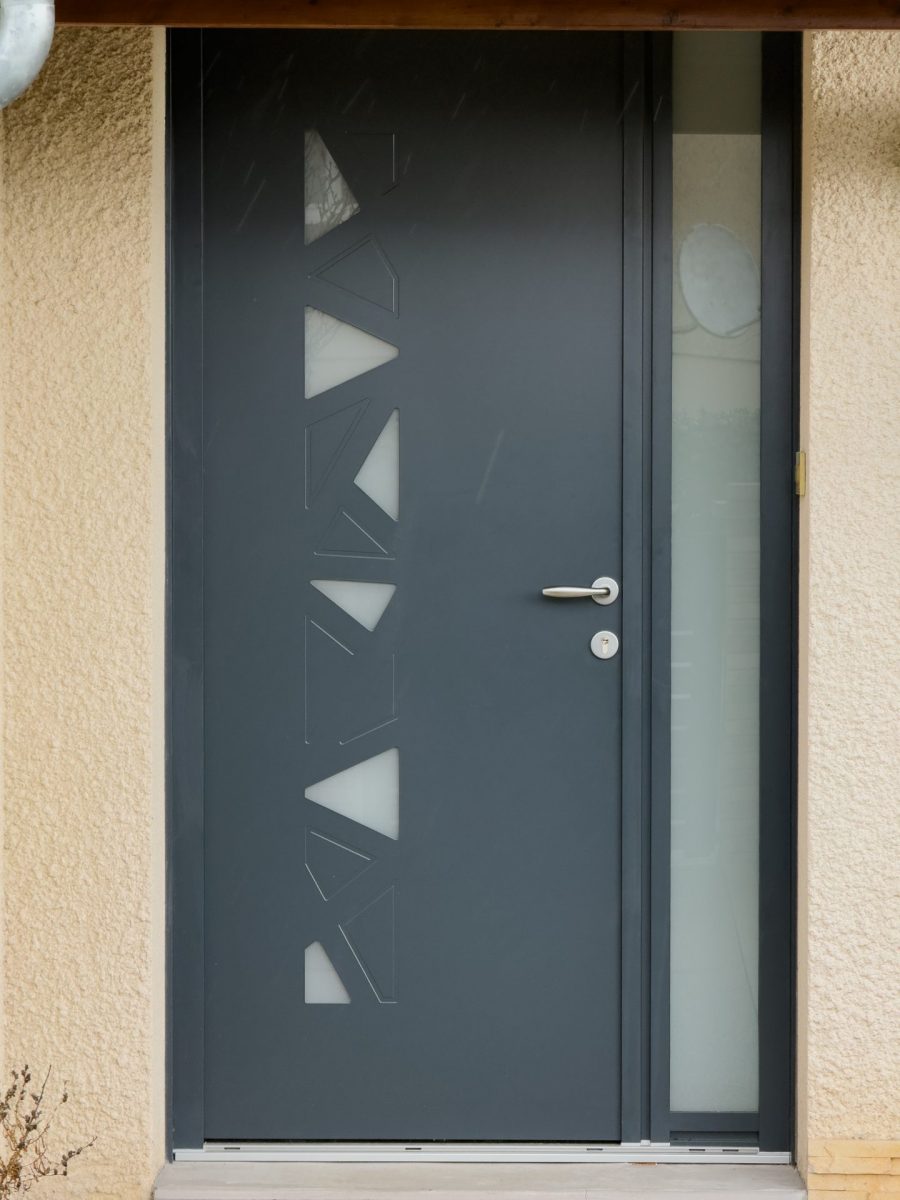 porte d'entrée aluminium