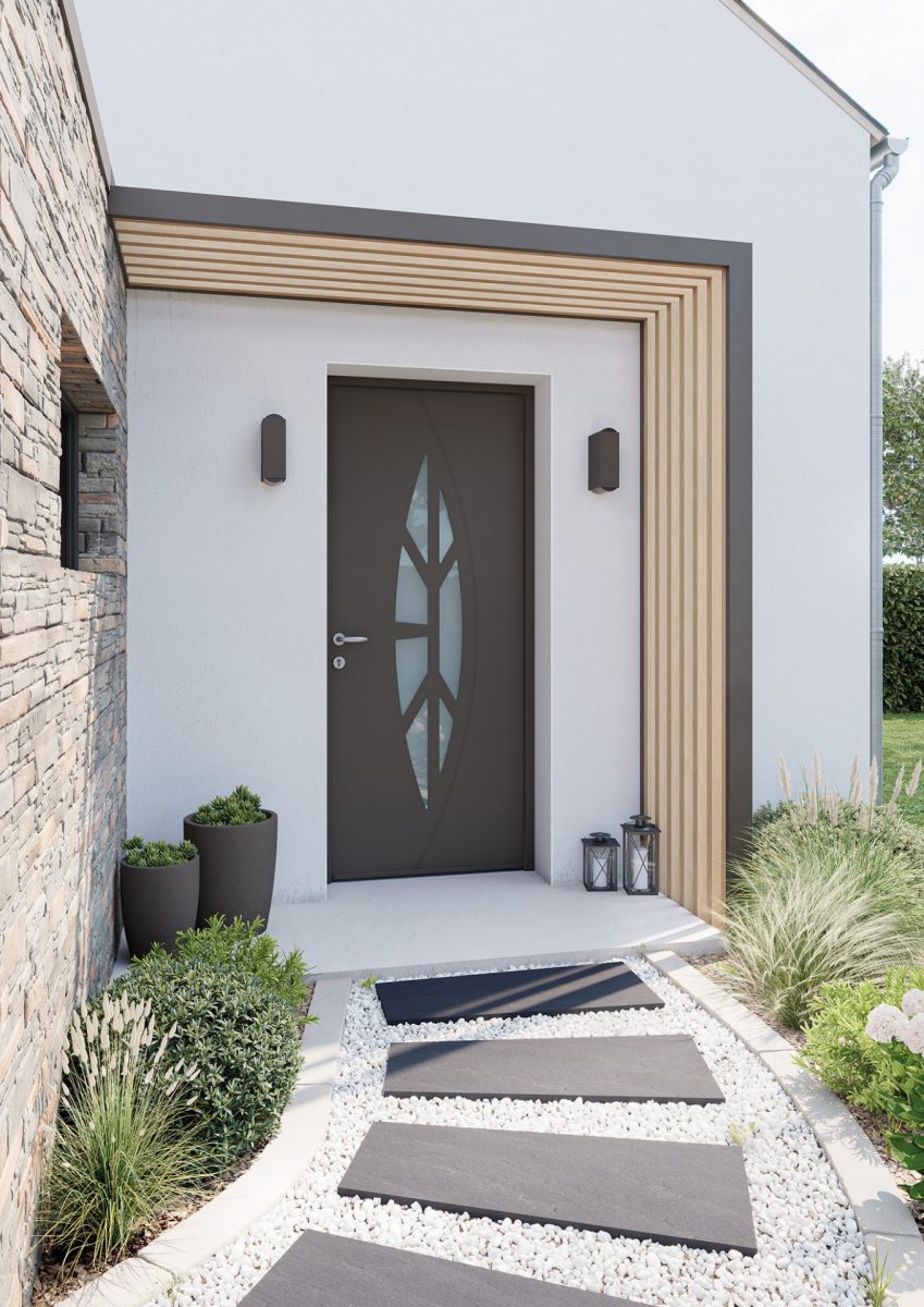 porte d'entrée design